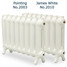CI-ST450-D-011-012 - Stanton 2 Column Cast Iron Radiator H450mm x W2207mm CI-ST450-D-011-012 - Stanton 2 Column Cast Iron Radiator H450mm x W2207mm